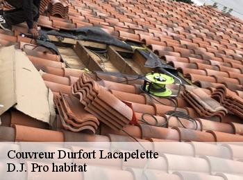 Couvreur  durfort-lacapelette-82390 CALVET OCCITANIE 82