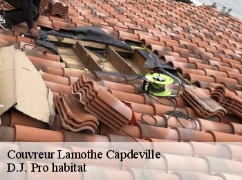 Couvreur  lamothe-capdeville-82130 D.J. Pro habitat