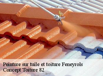 Peinture sur tuile et toiture feneyrols-82140 CALVET OCCITANIE 82