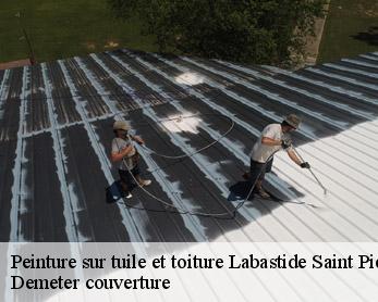 Peinture sur tuile et toiture  82370