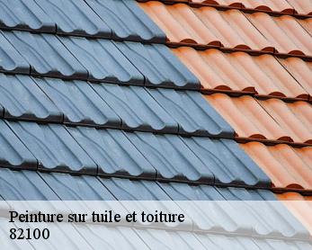 Peinture sur tuile et toiture  82100