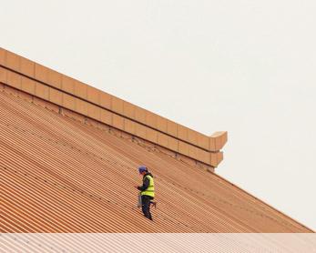Peinture sur tuile et toiture