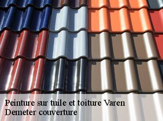 Peinture sur tuile et toiture varen-82330 Demeter couverture