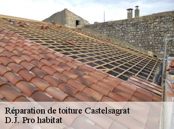 Réparation de toiture  castelsagrat-82400 D.J. Pro habitat