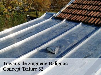 Travaux de zinguerie  balignac-82120 D.J. Pro habitat