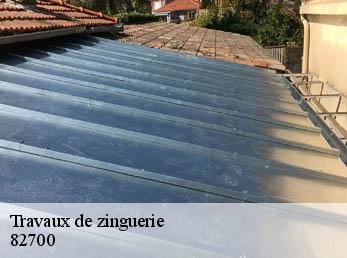Travaux de zinguerie  82700
