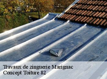 Travaux de zinguerie marignac-82500 Concept Toiture 82