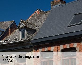 Travaux de zinguerie  82220