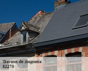Travaux de zinguerie 82270