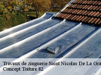 Travaux de zinguerie saint-nicolas-de-la-grave-82210 Concept Toiture 82