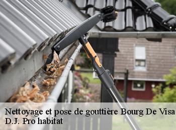 Nettoyage et pose de gouttière  bourg-de-visa-82190 D.J. Pro habitat