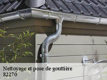 Nettoyage et pose de gouttière  82270