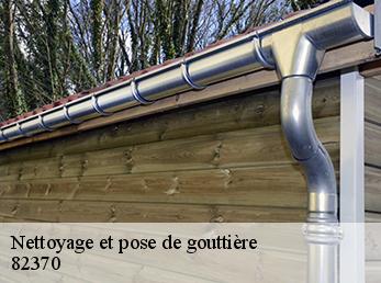 Nettoyage et pose de gouttière 82370