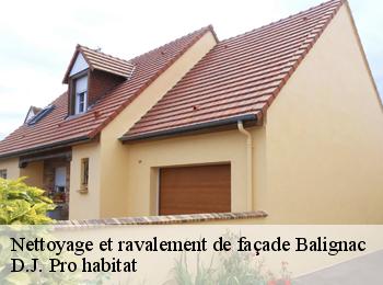 Nettoyage et ravalement de façade  balignac-82120 Toiture Calvet