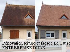 Rénovation toiture et façade  le-cause-82500 ENTRERPRISE DURK