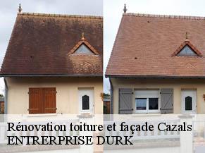 Rénovation toiture et façade  cazals-82140 ENTRERPRISE DURK